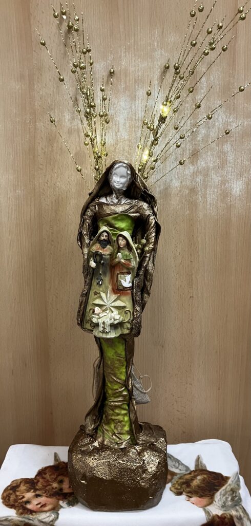 Socha anjel ochranca