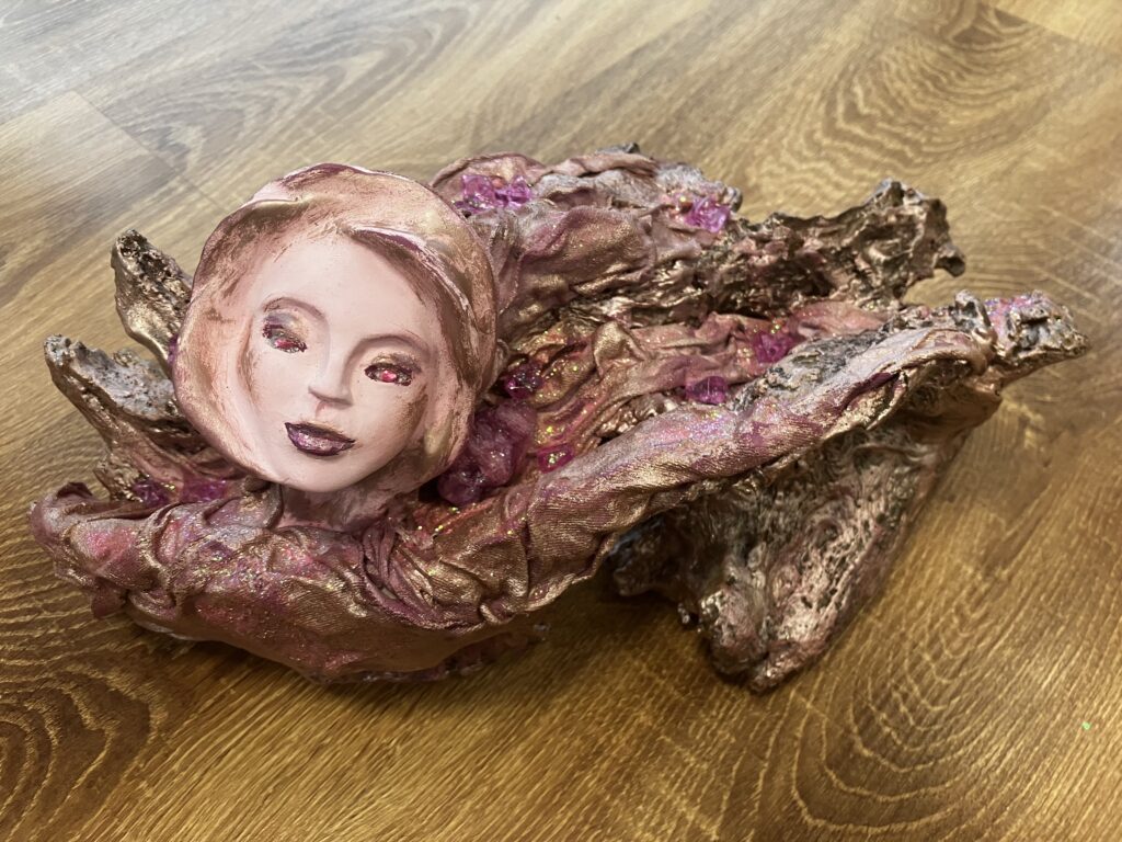 Anjel ružového samorastu