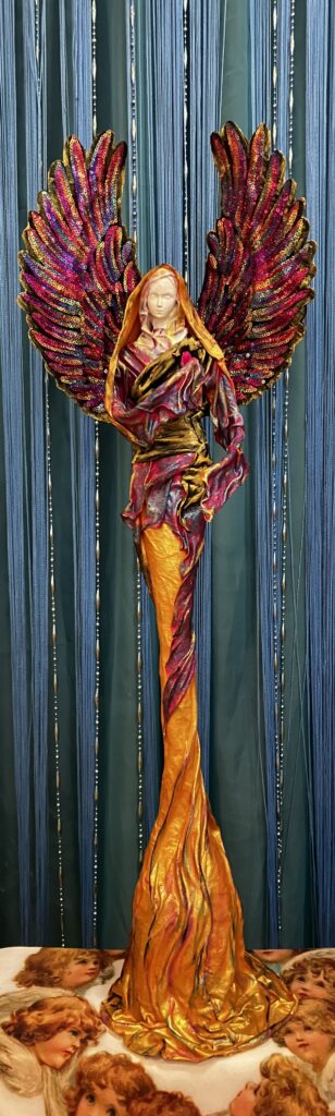 Trblietavý anjel so srdiečkom💜