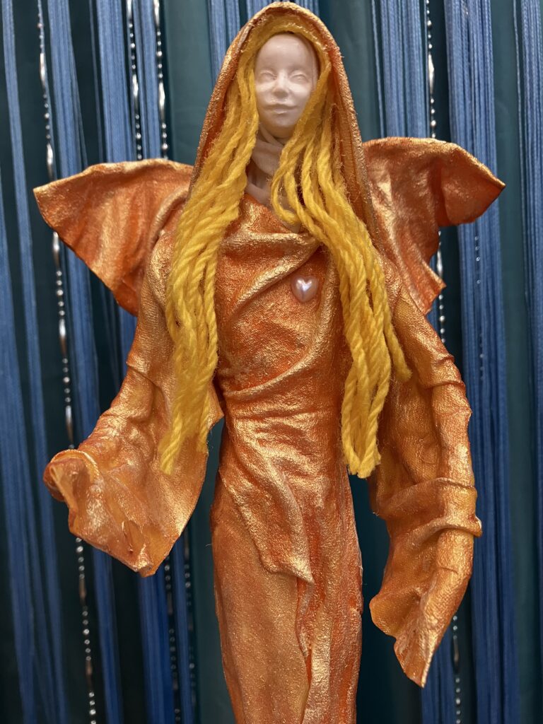 Zlatovláska so srdiečkom