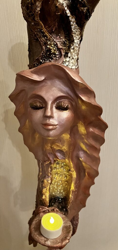 Anjel v dreve👼🏼na nerezovej tyči👍🏼❤️